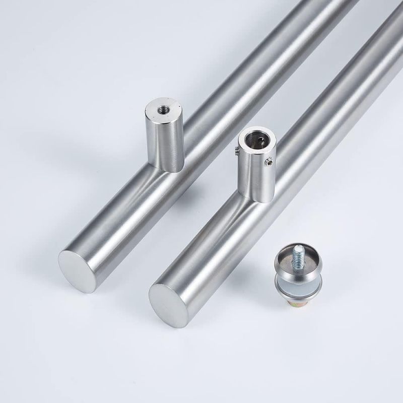 Stainless Steel 304 Door Hardware Accessories Handle Glass Door Pull Handle for Commercial Door