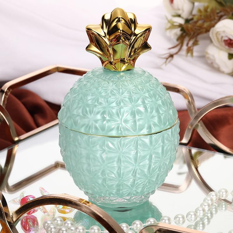 Wholesale Clear Candle Jar Glass Candle Holders with Lid, Candle Container for Candle Making