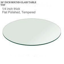 Modern Design Tempered Round Glass Table Top for Dining Room with AS/NZS2208: 1996, BS6206, En12150