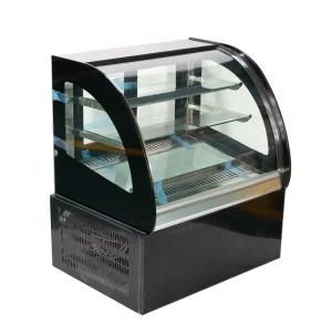 Sturdy Cake Glass Refrigerated Chocolate Showcase