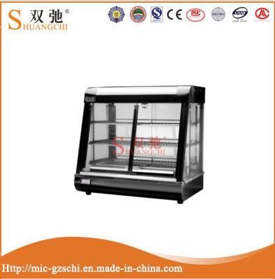 Ce Curved Glass Warming Showcase (food display warmer)