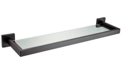 Bathroom Accessories Stainless Steel 304 Glass Shelf, Wall Mounted Bathroom Shelf