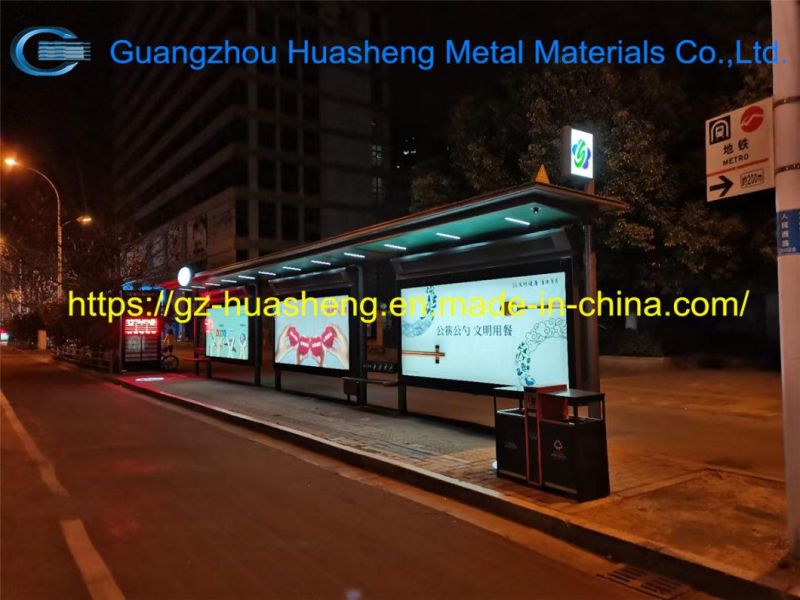 Bus Shelter with Canopy (HS-BS-C006)