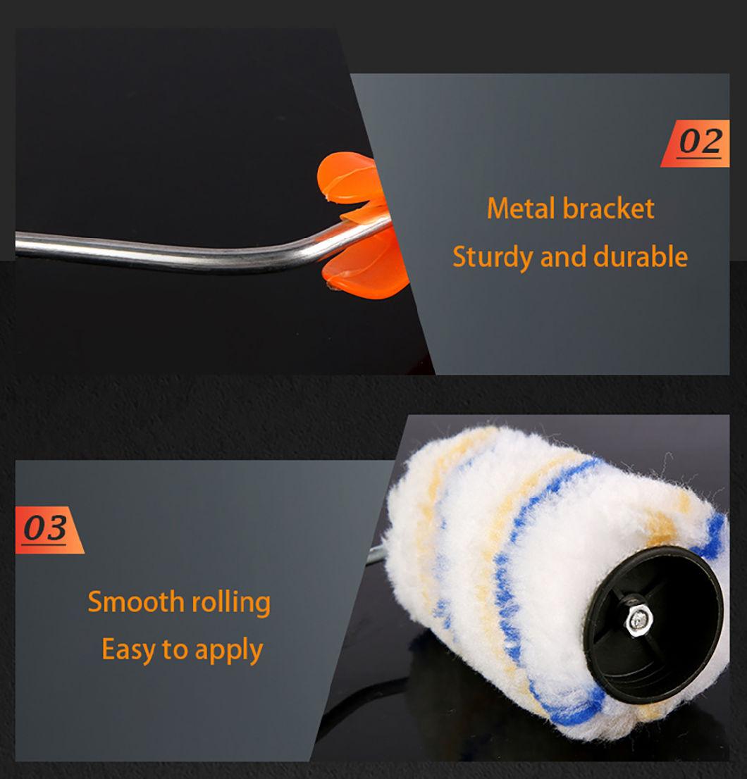 9 Inch No Dead Space Waterproof Coating Roller Brush