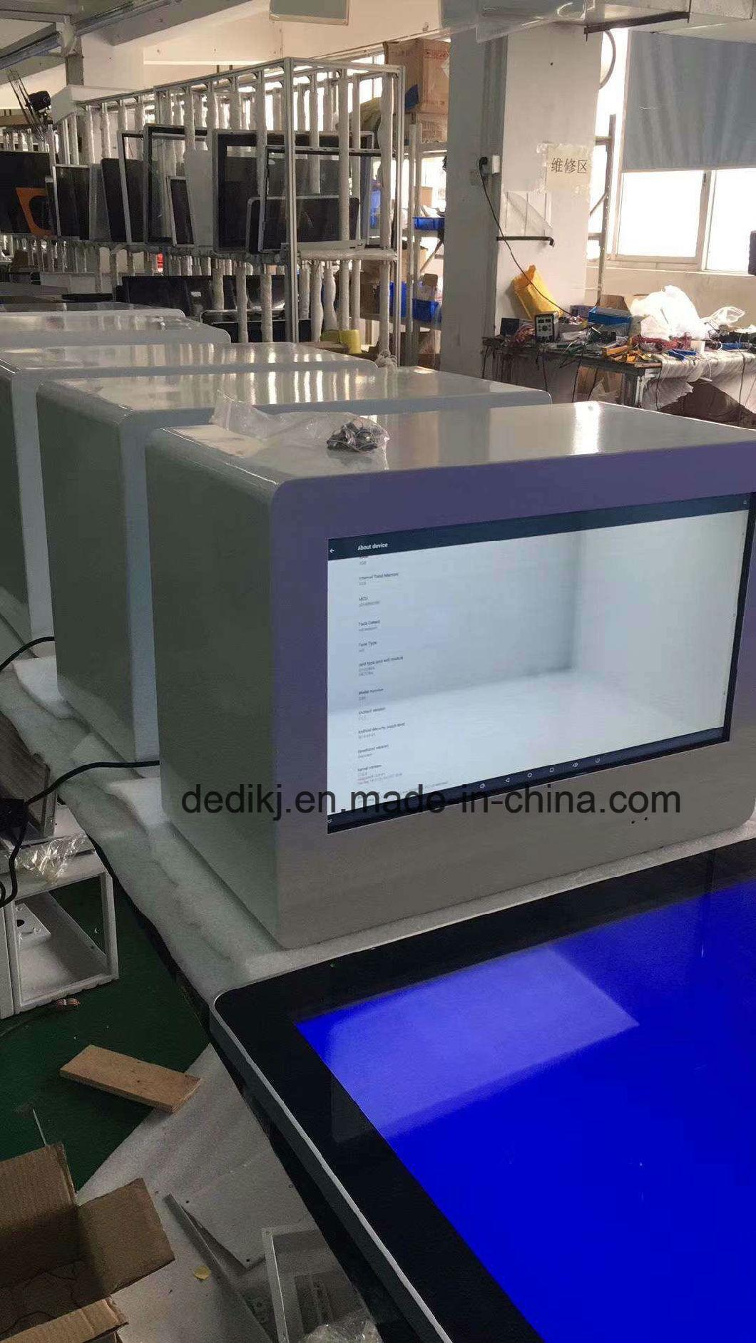 Dedi 19′′ Transparent LCD Showcase for Advertising