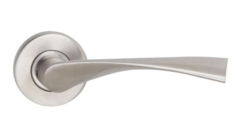 High Quality Stainless Steel Wooden Solid Door Lever Handle (SH-001)