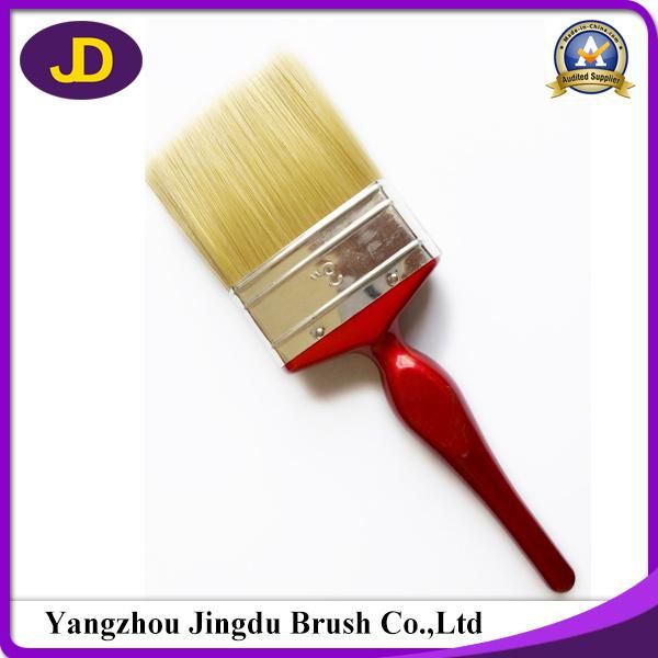 Natural Wood Handle White Hair Paint Brush for Oil Painting