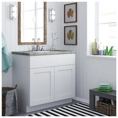 Contemporary Factory Customized Bathroom Double Sink Vanity