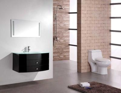 Cheap Model Wholesale MDF Bathroom Vanity with Mirror