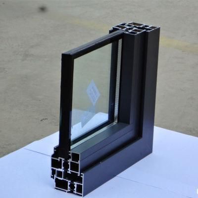 Customized 6063 Aluminium Powder Glass Frameless Aluminium Windows Noiseless Sliding 6063 Extrusion Aluminium Door Profiles