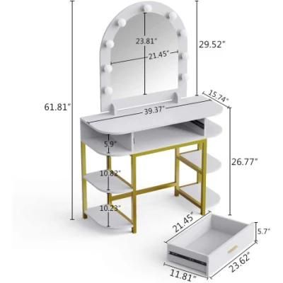 Vanity Dressing Table with Mirror