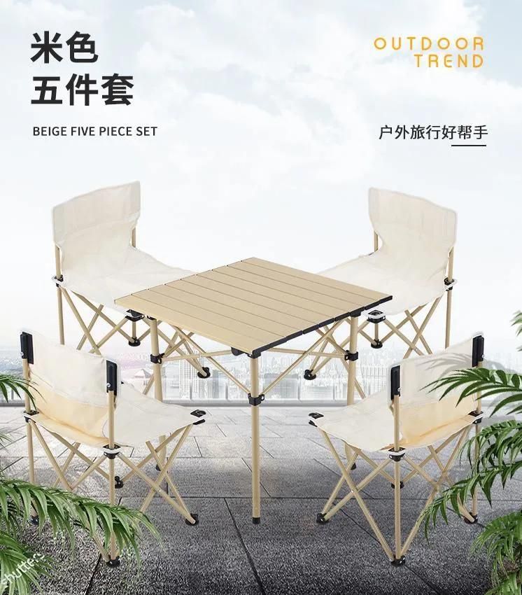 Wholesale Factory Aluminium Folding Table Customize Outdoor Picnic Tables and Chairs