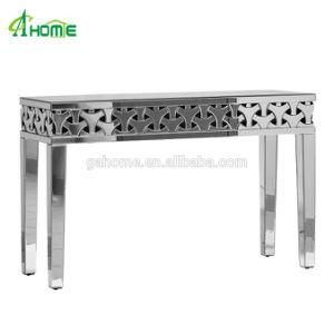 Light Grey Art Home Decoration Mirrored Console Tables From Dongguan China