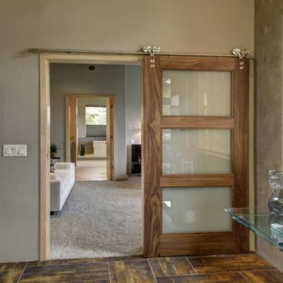 Exterior/Interior Door Aluminium Profile for Tempered Glass Sliding Doors