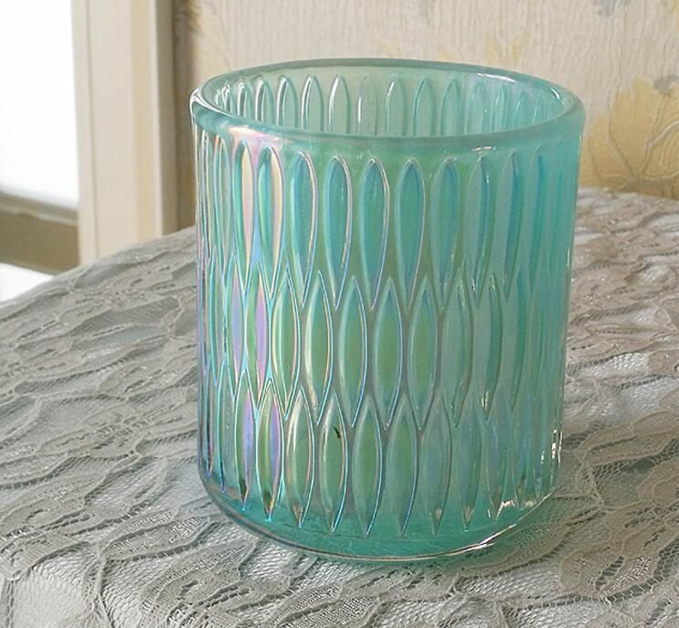 Romance Mercury Glass Tealight Votive Candle Holder for Weddings Party and Home Decoration