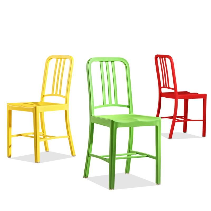 Outdoor Banquet Stool Furniture PP Plastic Chair Home Dining Furniture Restaurant Dining Chair for Living Room