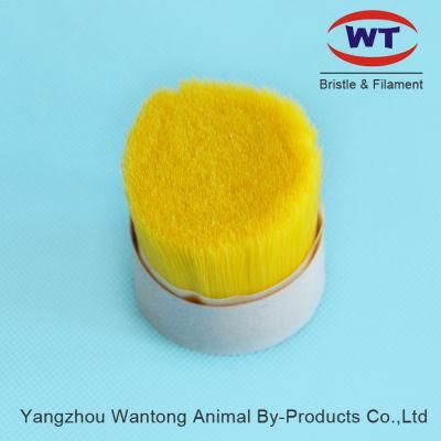 Light Yellow Solid Tapered PBT Filament for Paint Brush