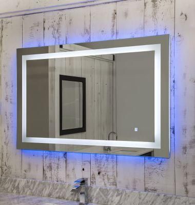 6mm Hotel Extra Clear Mirror LED Bathroom Decoration Vanity Bath LED Lighted Mirror
