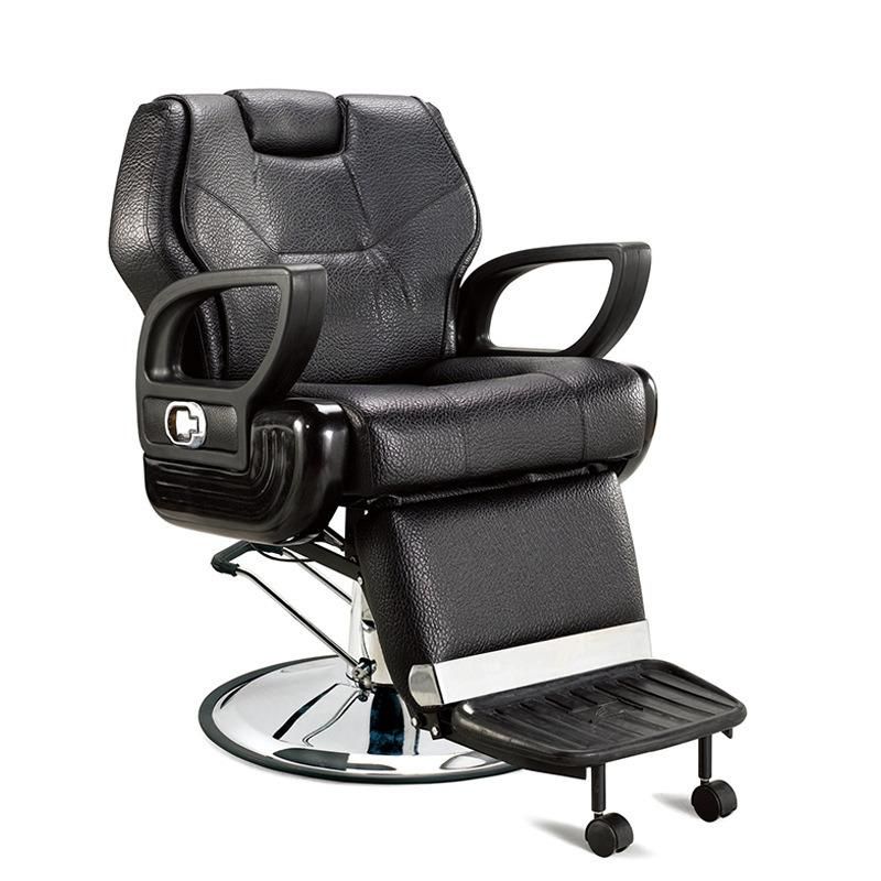 Hl-9223 Salon Barber Chair for Man or Woman with Stainless Steel Armrest and Aluminum Pedal