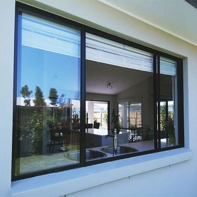 Factory Customized Mosquito Net Window with High Double Tempered Glass Aluminum of House Sliding Window