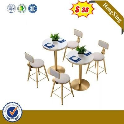 Epoxy Resin Top Modern Furniture Unfolded Dining Table Set