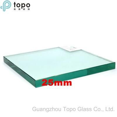 19mm 22mm 25mm Transparent Float Sheet Glass (W-TP)