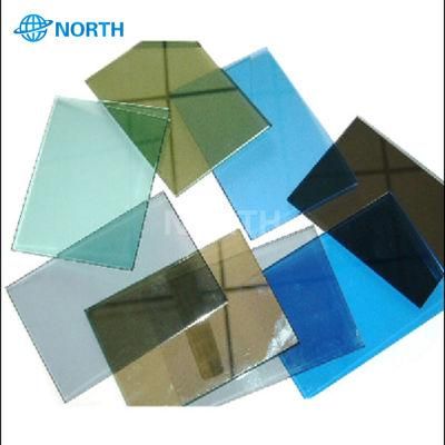 4mm, 5mm, 6mm Colored High Reflective Glass Panels