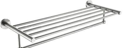 High Quality Hotel Style Stainless Steel Extension Bath Towel Rack