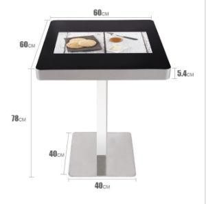 21.5 Inch Restaurant Interactive Multi-Touch Coffee Table for Presenting and Gaming