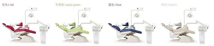 High Quality Best Dental Chair with Competitive Prices with Glass Cuspidor or Ceramics Spittion