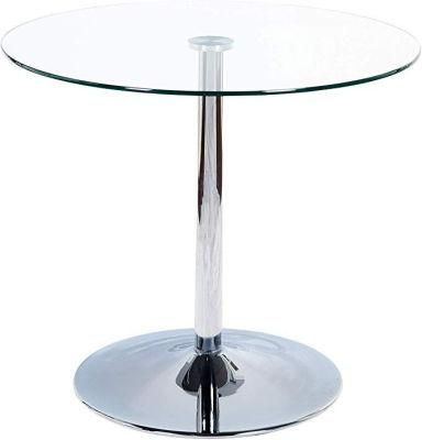 China Factory OEM Customized Design Home Restaurant Furniture Glass Surface Coffee Table Dining Table