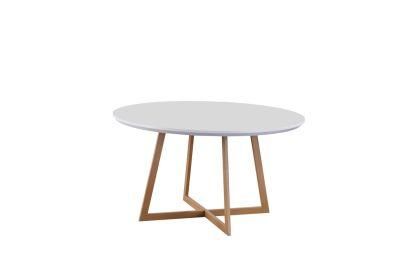 Modern Home Furniture MDF Panel Color Paper Dining Table
