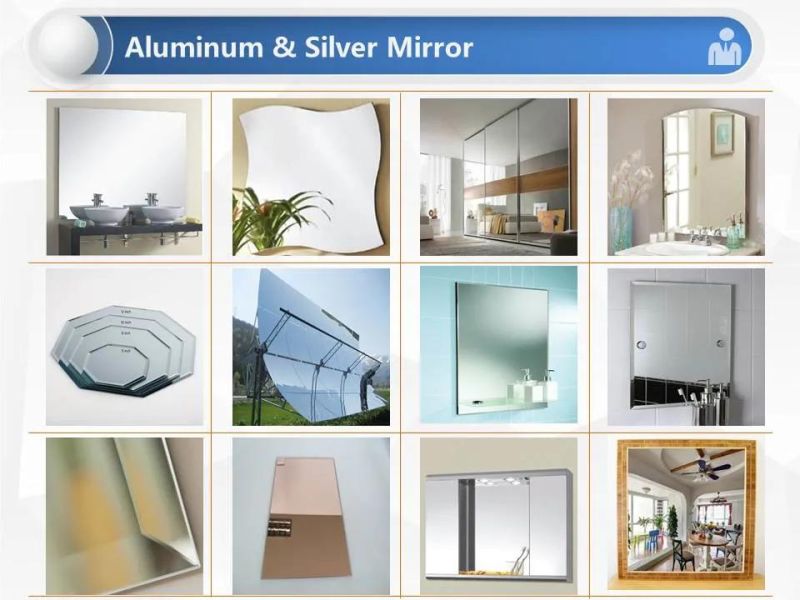 3mm Silver and Aluminum Mirror Sheet and Glass Chinese Manufacturers