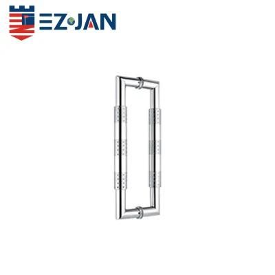 Stainless Steel Polished Double Side Tempered Glass Door Pull Handles