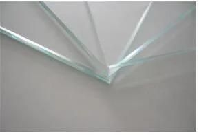 Transparent Stylish Safety Ultra Clear Glass Plate