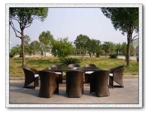 UV Resistance Rattan Dining Furniture Set with Cheap Price