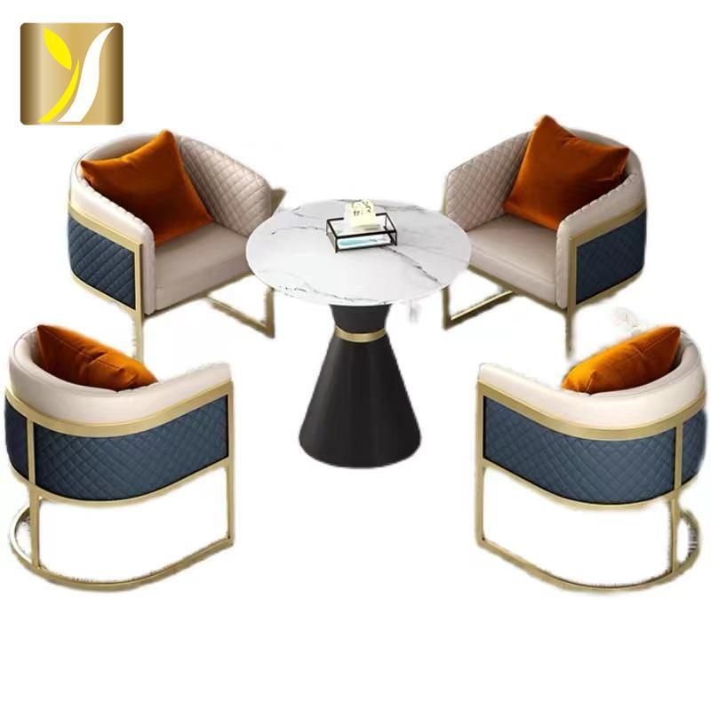 Hotel Reception Area Modern Furniture Coffee Dining Table