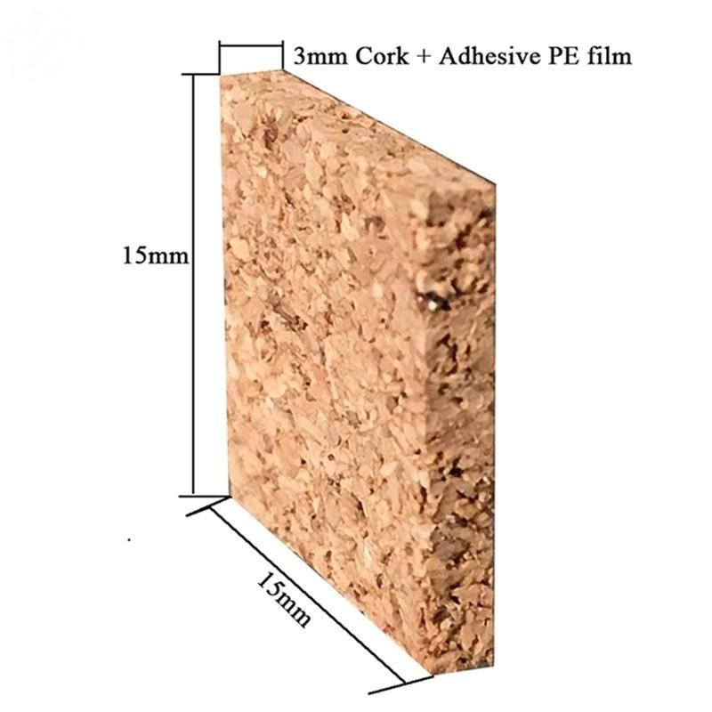 Industrial Glass Protecting Adhesive Cork Protector Shipping Pads