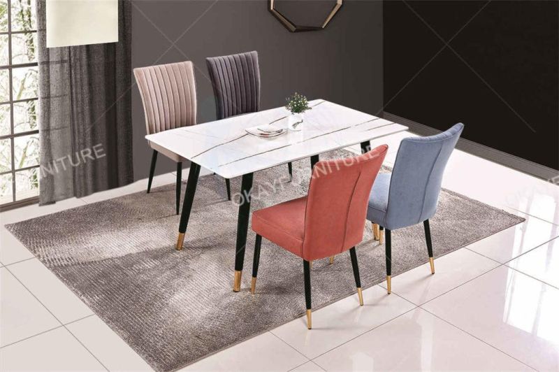 Modern Extendable Ceramic Dining Table Home Furniture Dining Room Table Sets