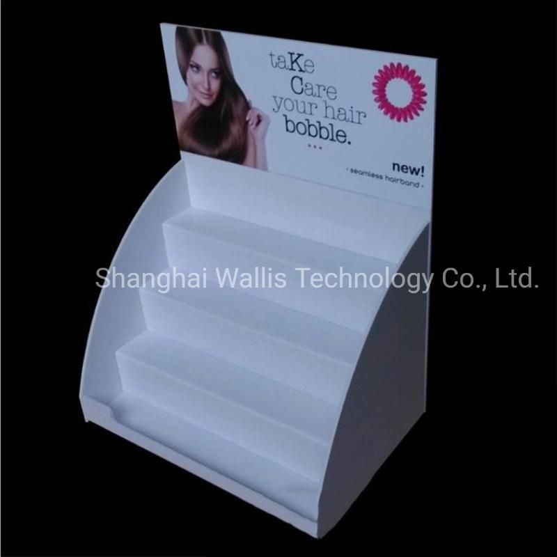 Manufacturers Custom White Acrylic Nail Polish Jewelry Display Stand, Cosmetic Display Stand