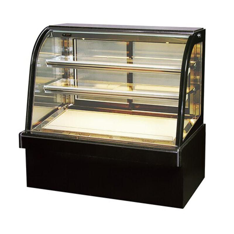 3 Layer Arc Glass Cake Display Cake Showcase Cabinet Air Cooling with Defroster