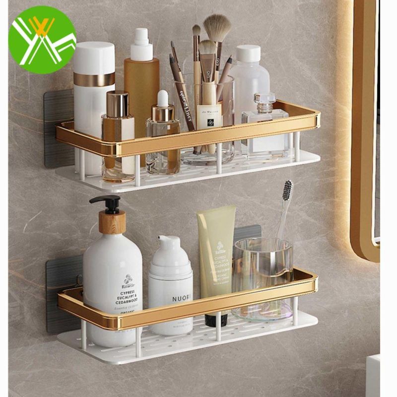 Multifunctional Bathroom Towel Bar Rack Luxury Gold Bathroom Rack for Bathroom Decoration