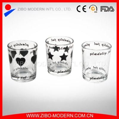 High Quality Wholesale Candle Holders Glass Clear