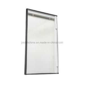 Double Glazed Window Blinds with Manual Magnetically Operated Slider