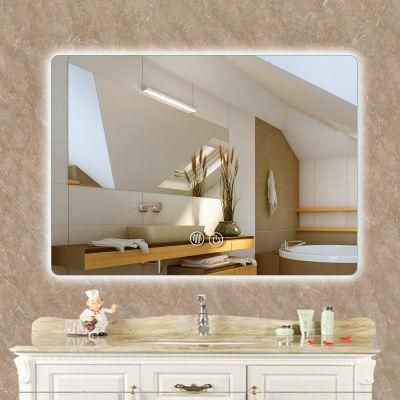 Contemporary Style Bathroom LED Lighted Dressing Mirror Bathroom LED Mirror Bathroom Mirrors with LED Lights