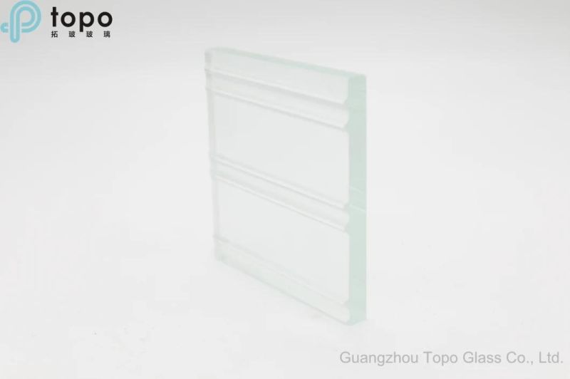 Hot Melt Ultra Clear Patterned Glass (HM-TP005)