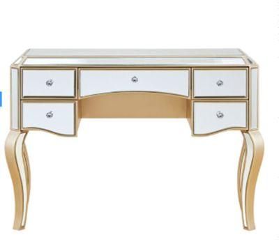 Wooden Dresser Table with Optional Color for Bedroom Furniture