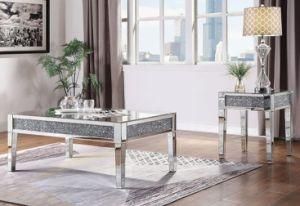 Living Room Furniture Modern Glass Coffee Table Factory Side Table