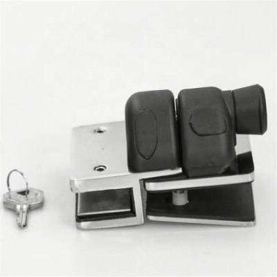 Stainless Steel Lock Fitting Glass Fencing Door Gate Latch