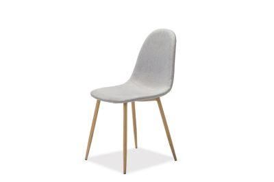 Modern Home Furniture Velvet Fabric Linen Banquet Dining Chair